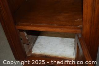 Vintage Night Stand-no top-19in x 13in x 27in