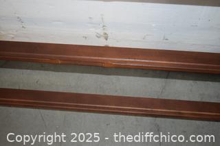 Wall Mounted 3 Shelves - 41in x 3in x 26in 1/2in