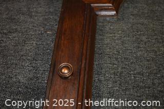 Vintage Door w/Glass