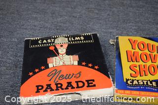 3 Vintage 16mm Film Moview