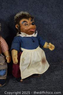 Vintage German Mecki Hedgehogs