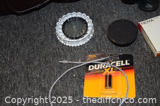 Canon AE1 Camera plus Accessories 