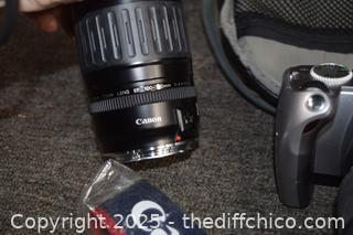 Canon EOS Rebel 7i plus camera backpack
