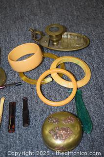 Vintage Smoking Tools, Brass and More