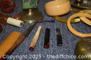 Vintage Smoking Tools, Brass and More