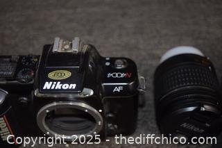 Nikon AF N4004 Camera, Lens and More