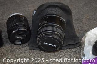 Nikon AF N4004 Camera, Lens and More