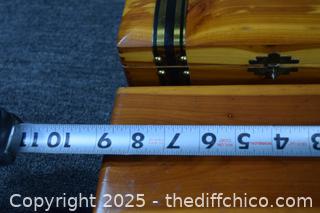 4 Wood Boxes