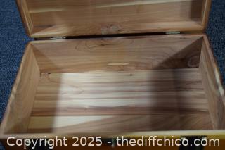 4 Wood Boxes