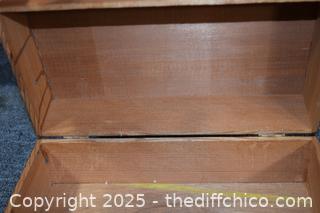4 Wood Boxes