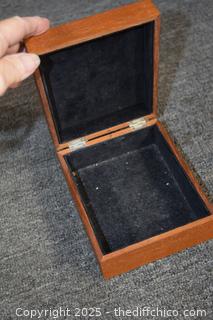 4 Wood Boxes