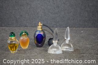 5 Perfume Bottles