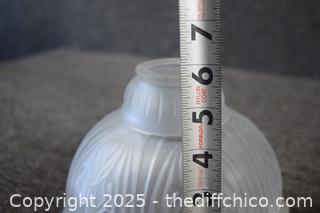 2 Frosted Glass Shades