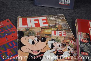 Life Magazine, Book and More