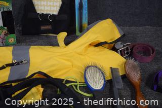 Dog Lot includes Raincoat