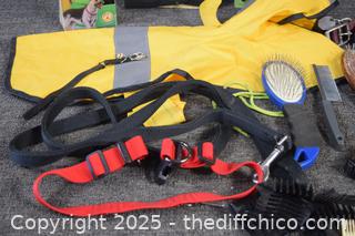Dog Lot includes Raincoat