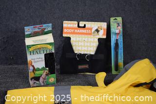 Dog Lot includes Raincoat