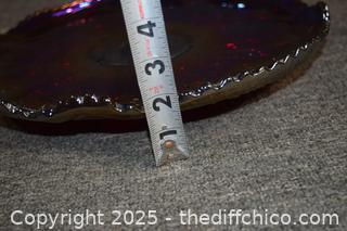 Vintage Iridescent Platter