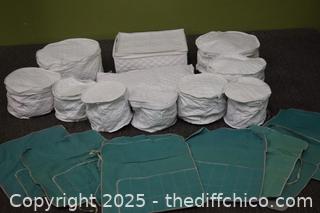 Dish and Silverware Protection Storage