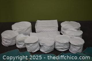 Dish and Silverware Protection Storage