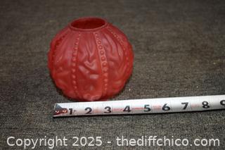 Red Glass Lamp