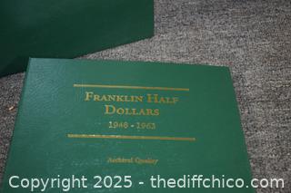 Empty Franklin Half Dollar Book