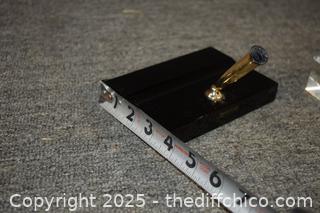 Vintage Ink Well plus Pen Holder