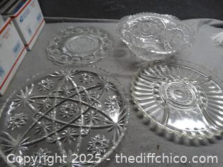 Glass Dish Lot