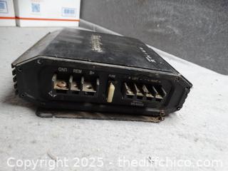 Untested Amp. Rockford Fosqate