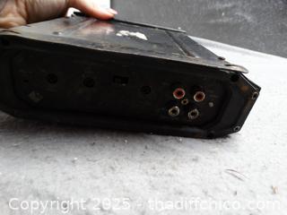 Untested Amp. Rockford Fosqate