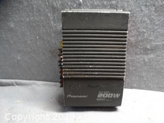 Untested Amp. Pioneer 200W