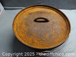 Camp Chef Cast Iron Pot W/Lid 