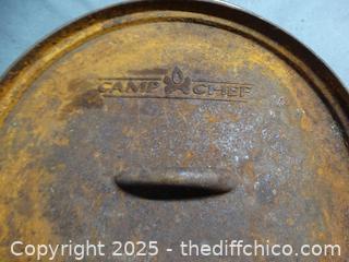Camp Chef Cast Iron Pot W/Lid 