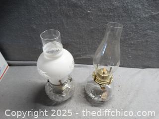 2 Oil Lamps