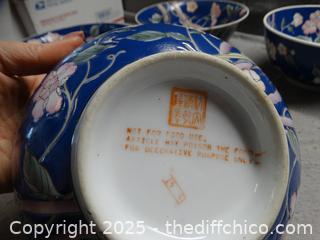 4 Decorative Bowls