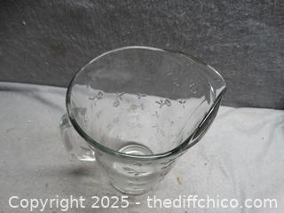 Glass Pitcher