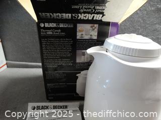 Black & Decker Thermal Carafe NIB