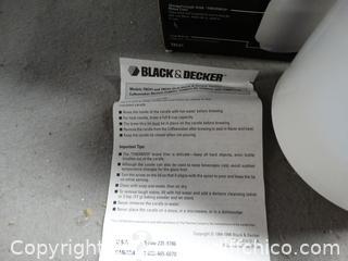 Black & Decker Thermal Carafe NIB
