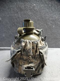 Military Canteen in Pouch
