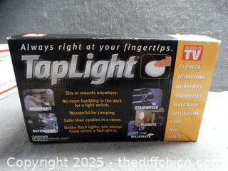 NIB 4 " Tap Lights