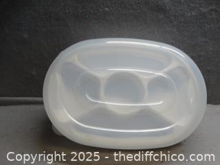 Aero Houseware Veggie Tray W/Lid