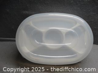 Aero Houseware Veggie Tray W/Lid