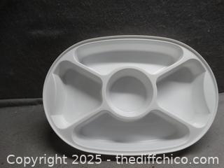 Aero Houseware Veggie Tray W/Lid