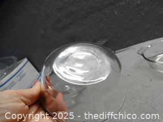 4 Glass Dishes 
