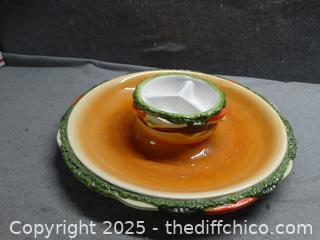 Hamburger Serving Tray