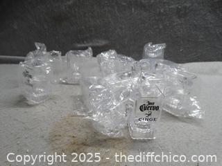 Jose Cuervo Cinge shot Glasses Plastic 