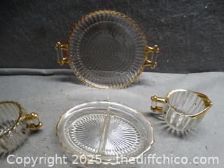 Glass Dish Set