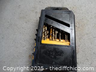 Cobalt Drill Bits In Case