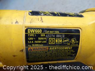 Dewalt Cut Tool works