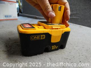 Ryobi 18 Volt Battery
